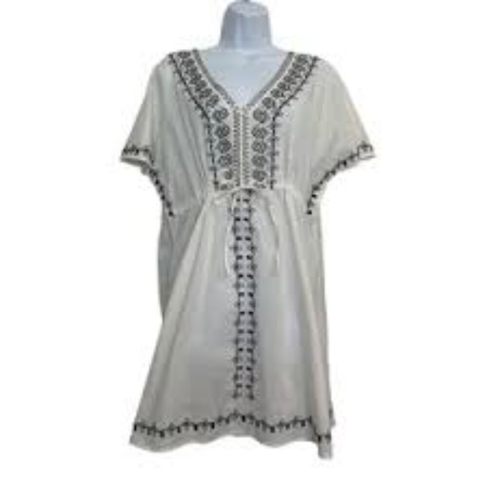 Embroidered Cover-Up